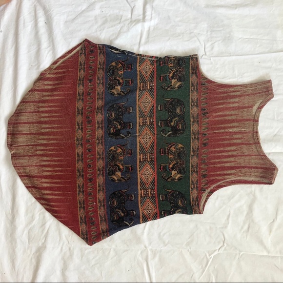 🔥BOGO FREE- Elephant knit sweater tank top - Picture 11 of 11